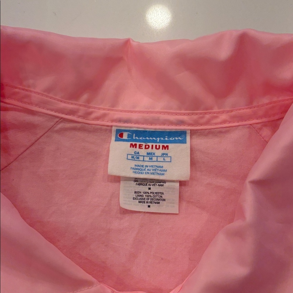 CHAMPION Girls Jacket/Windbreaker, Excellent Condition. - Picture 3 of 6